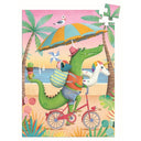 Mini puzzle Croco Beach, 60 piese – Djeco