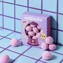 Set 7 bile mov efervescente pentru baie