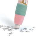 Radieră tip pix Lucille cu clips – ambalajul produsului