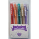 Set de cinci creioane cerate Pop Djeco în etui transparent