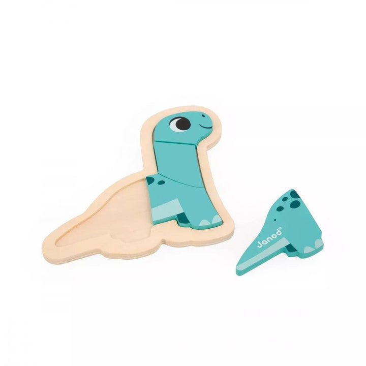 Puzzle din lemn - Dinozauri