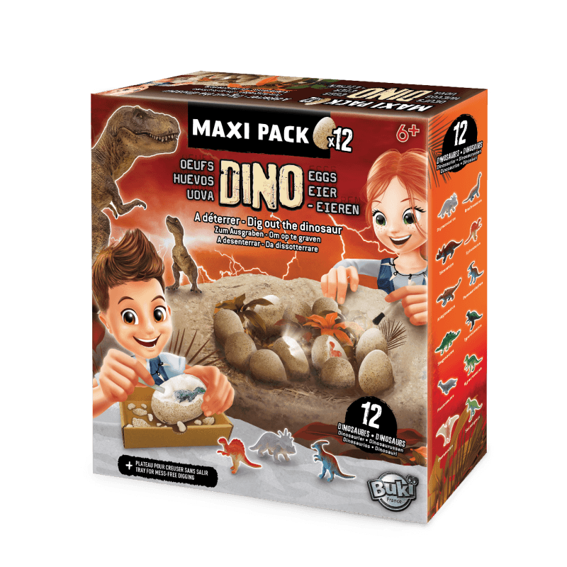 Pack "Dino egg" (12 buc) - Carousel