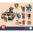 Figurină Dragon Knight cu cal – detalii de design