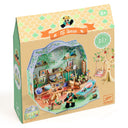 Kit creativ casă în miniatură Mi House Olive — Djeco, produs în utilizare