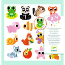 Set peste 100 de stickere Animale pui – vedere principală