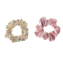 Scrunchie cu paiete și catifea – Rockahula Kids