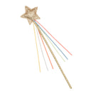 Baghetă Glitter Star aurie – Rockahula Kids