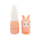 Balsamul de buze coral Inuwet cu aromă de vanilie și cocos, deschis