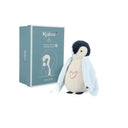 Pinguin din plus albastru cu lampa