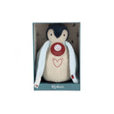 Pinguin din plus albastru cu lampa