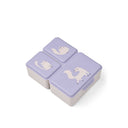 Cutie pentru prânz DRISS Cat / Warm Lilac, închisă — vedere frontală