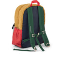 Spatele rucsacului Marlowe Classic Navy Multi Mix