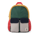 Rucsac Marlowe Classic Navy Multi Mix văzut din față