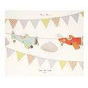 Ghirlanda decorativa cu avioane din carton