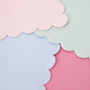 Servetele mari din hartie în culori pastel