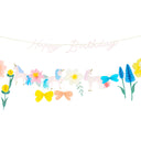 Ghirlanda decorativa cu unicorni si flori