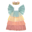 Costum festiv ,,Printesa Curcubeu''