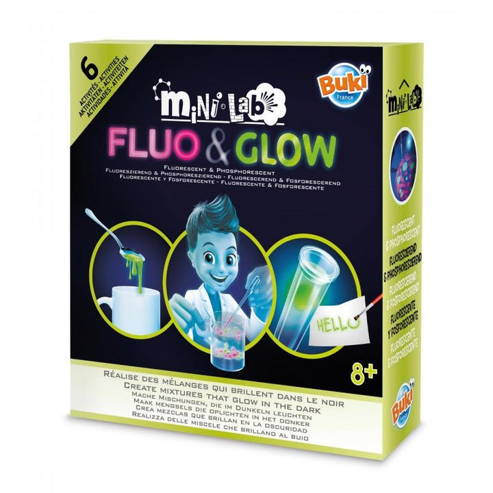 Mini laborator Fluo & Glow - Carousel