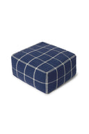 Puful Geo Block Navy Blue văzut oblic de sus