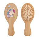 Perie de păr Magical Unicorn pe fundal alb