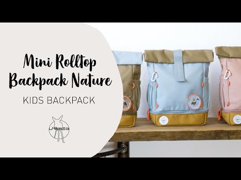 Mini Rolltop Nature Backpack (olive)
