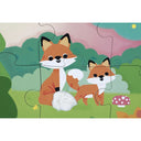 Puzzle tactil ,,Animale din padure"