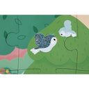 Puzzle tactil ,,Animale din padure"