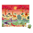PUZZLE IN VALIZA - Rezervatia de animale - Carousel