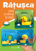 Coperta cărții Rățușca. Carte cu păpușă de deget