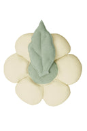 Spatele pernei Daisy, cu frunză verde