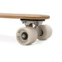 Skateboard copii din lemn natural cu dungi navy