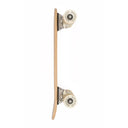 Skateboard copii din lemn natural cu dungi navy