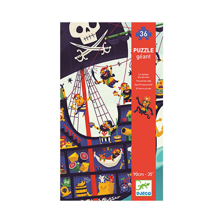 PUZZLE GIGANT - Corabia piratilor "36 buc."