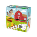 Puzzle din 4 cuburi pentru baie - Carousel