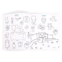 FR-EN - Sticker book Les Popipop (28 - Carousel