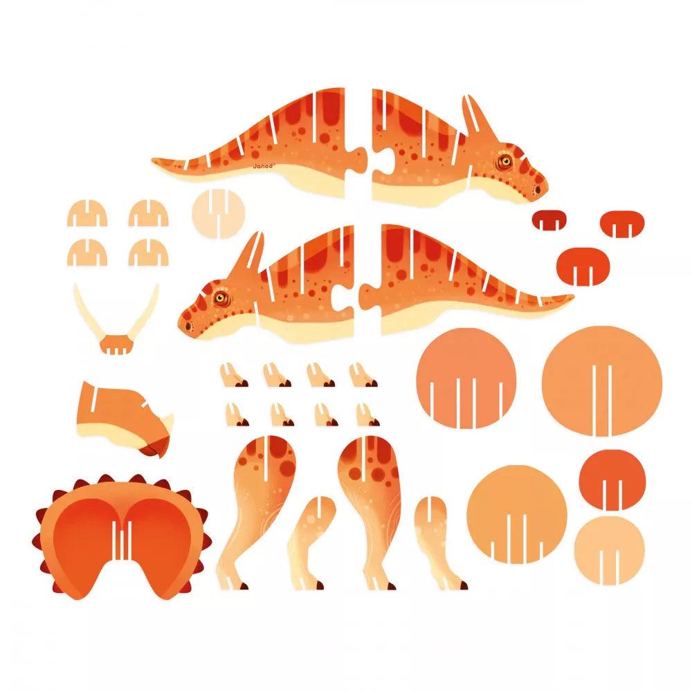 Puzzle multidimensional Triceratops - Carousel