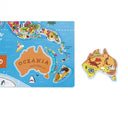 PUZZLE MAGNETIC - HARTA LUMII - Carousel