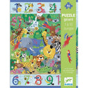 PUZZLE GIANT - de la 1 la 10 Jungla - Carousel